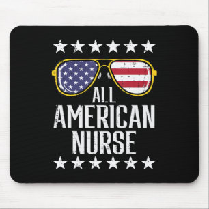 Alle Amerikaanse herdenkingsdag van de urse scrub Muismat