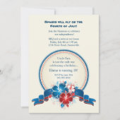 Alle Amerikaanse Hibiscus uitnodiging (Voorkant)