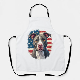 ALLE AMERIKAANSE HOND-liefhebbers pit bull (1) Schort
