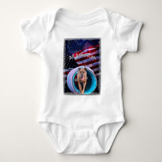 Alle Amerikaanse honden T-shirt (Voorkant)