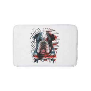 ALLE AMERIKAANSE HONDENliefhebbers engels bulldog Badmat