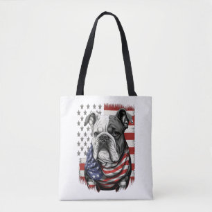 ALLE AMERIKAANSE HONDENliefhebbers engels bulldog Tote Bag