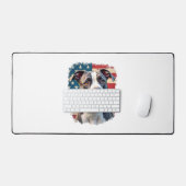 Alle Amerikaanse hondenliefhebbers pitbull (2) Bureaumat (Keyboard & Muis)