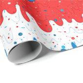 Alle Amerikaanse ijskap Cadeaupapier (Rol Hoek)