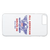 Alle Amerikaanse iPhone Case - Phone 8 Plus/7 Plus (Achterkant (Horizontaal))