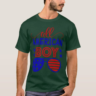 alle amerikaanse jongen t-shirt