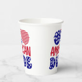 Alle Amerikaanse kerel Papieren Bekers (Links)