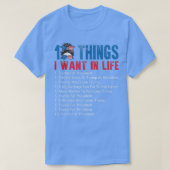 Alle Amerikaanse leraar Kindergarten 4 juli VS T-shirt (Design voorkant)