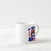 Alle Amerikaanse mam Espresso Kop (Voorkant rechts)