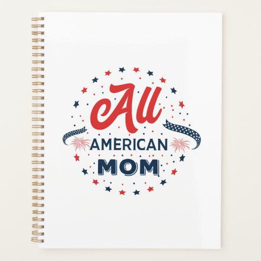 Alle Amerikaanse mam-spiraalplanner Planner (Voorkant)