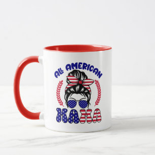 Alle Amerikaanse mama Mok
