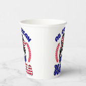 Alle Amerikaanse mama Papieren Bekers (Rechts)