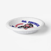 Alle Amerikaanse mama Papieren Kommen (Gebogen)