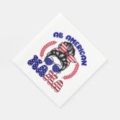 Alle Amerikaanse mama Servet (Hoek)