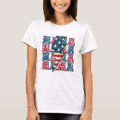 Alle Amerikaanse mama T-shirt (Voorkant)