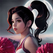 Alle Amerikaanse Meisje Cheerleading Duffel Bag Plunjezak