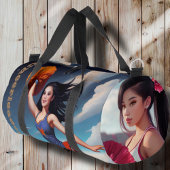 Alle Amerikaanse Meisje Cheerleading Duffel Bag Plunjezak