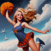 Alle Amerikaanse Meisje Cheerleading Duffel Bag Plunjezak