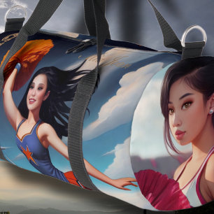 Alle Amerikaanse Meisje Cheerleading Duffel Bag Plunjezak