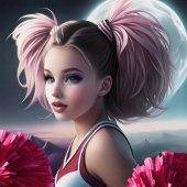 Alle Amerikaanse Meisje Cheerleading Duffel Bag Plunjezak