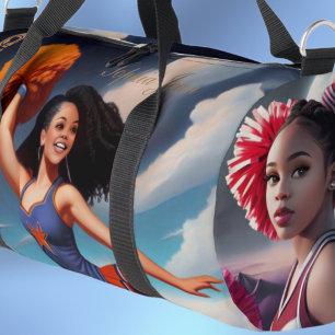 Alle Amerikaanse Meisje Cheerleading Duffel Bag Plunjezak