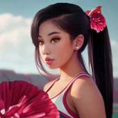 Alle Amerikaanse Meisje Cheerleading Duffel Bag Plunjezak