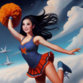 Alle Amerikaanse Meisje Cheerleading Duffel Bag Plunjezak