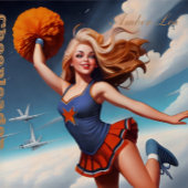 Alle Amerikaanse Meisje Mashup Cheerleading Duffel Plunjezak