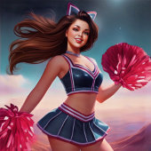 Alle Amerikaanse Meisje Mashup Cheerleading Duffel Plunjezak