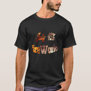 Alle Amerikaanse moderne juli 4th Dad T-shirt