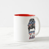 Alle Amerikaanse moeder koffie Mok (Voorkant rechts)