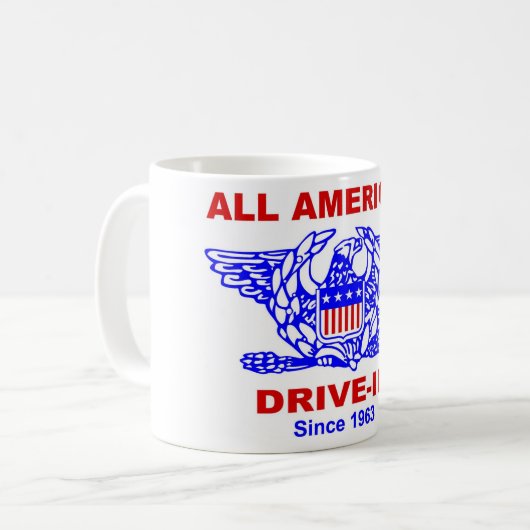 Alle Amerikaanse Mok (Voorkant links)