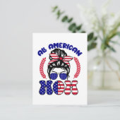 Alle Amerikaanse Mom-32169 Feestdagenkaart (Staand voorkant)