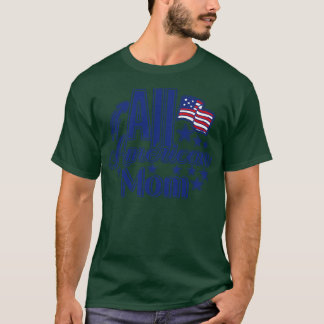 Alle Amerikaanse MOM US vlag zonnebril voor matchi T-shirt