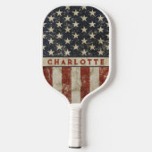 Alle Amerikaanse naam Pickleball Paddle (Achterkant)