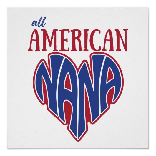 Alle Amerikaanse Nana Perfect Poster (Voorkant)