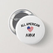 Alle Amerikaanse Nana Ronde Button 5,7 Cm (Voorkant /achterkant)