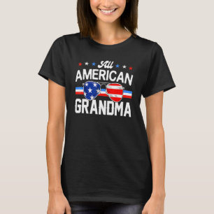 Alle Amerikaanse oma op 4 juli Familie die S aanpa T-shirt