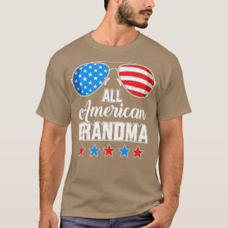 Alle Amerikaanse oma US vlag voor matching4e van J T-shirt
