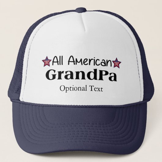 Alle Amerikaanse opa Trucker Pet (Voorkant)