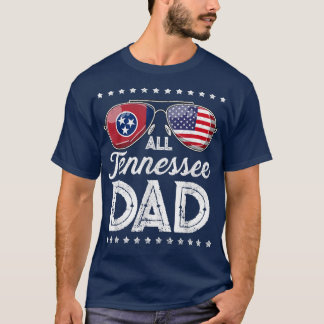 Alle Amerikaanse pa Vaderdag Tennessee 4 jul T-shirt