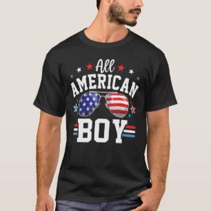 Alle Amerikaanse padvinders patriottische Amerikaa T-shirt