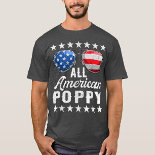 Alle Amerikaanse papaver Shirt, 4 juli komt overee T-shirt