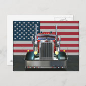 Alle Amerikaanse Peterbilt Briefkaart (Voorkant / Achterkant)