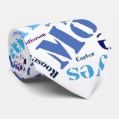 Alle Amerikaanse presidenten Stropdas (Opgerold)