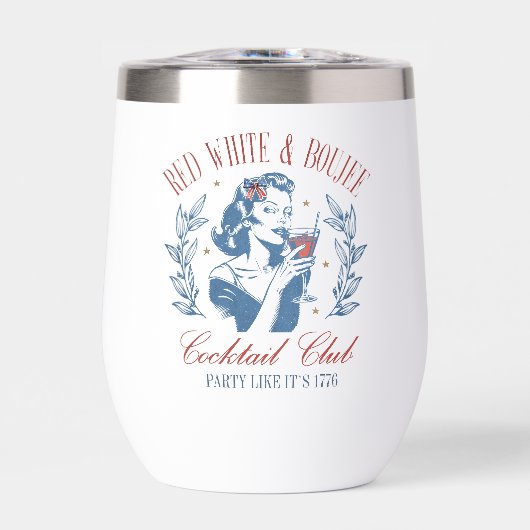 Alle Amerikaanse Red White en Boujee (Voorkant)