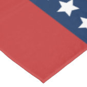 Alle Amerikaanse rood-wit en blauw patriottische b Tafelkleed (Gekanteld)