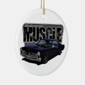 Alle Amerikaanse spieren Keramisch Ornament (Rechts)