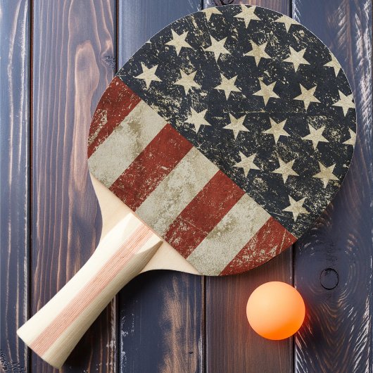 Alle Amerikaanse Stars & Stripes Tafeltennisbatje