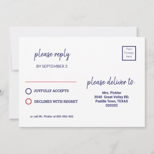 ⭐ 💪 Alle Amerikaanse sterren Pickleball B'day + R Kaart (Achterkant)